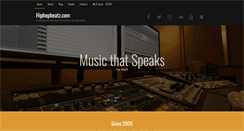 Desktop Screenshot of hiphopbeatz.com